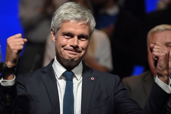 Laurent Wauquiez est donné gagnant selon un récent sondage aux prochaines élections régionales en Auvergne-Rhône-Alpes, suivi par le Rassemblement National. Photo d'archive.