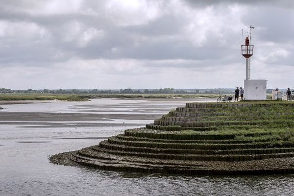 L'entrée du port de Saint-Valéry-sur-Somme.