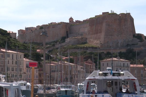 La citadelle de Bonifacio.