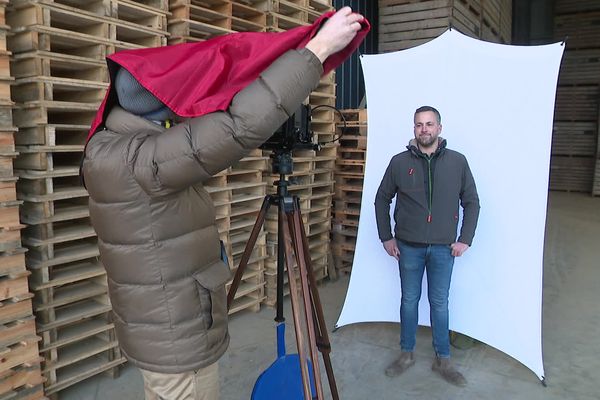 Laurent Mayeux tire le portrait des agriculteurs dans l'arrageois.