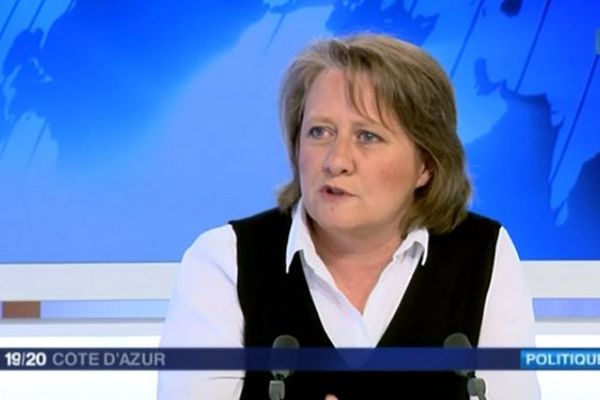 Cécile Dumas, tête de liste Front de gauche / EELV dans les Alpes-maritimes