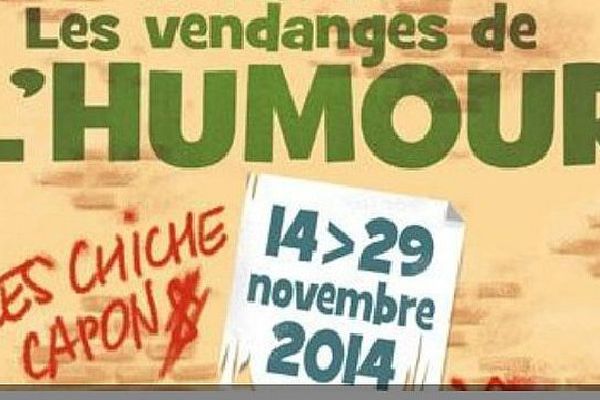 Les Vendanges de l'humour 2014 se déroulent du 14 au 29 novembre à Mâcon et dans le Val de Saône