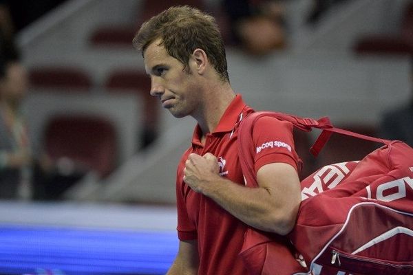 Après une défaite contre Nadal à Pékin, Richard Gasquet s'est bien ressaisi à Shangai. 2014.