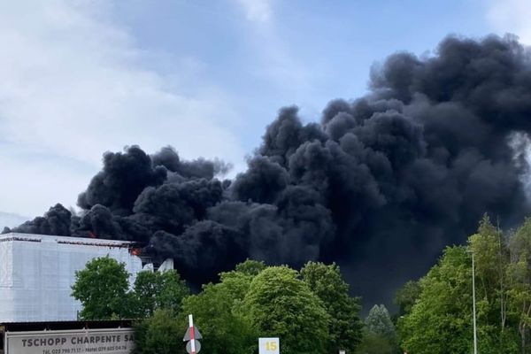 Un important incendie s'est déclaré le 20 mai à proximité de l'aéroport de Genève, perturbant le trafic aérien.