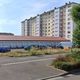 Les garages touchés par l'incendie se situent dans un ensemble d'habitation du quartier de la Meinau, à Strasbourg (Bas-Rhin).