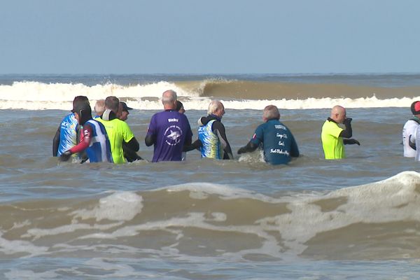 Le Championnat régional de longe-côte a eu lieu à Saint Cécile ce samedi 16 mars 2024.