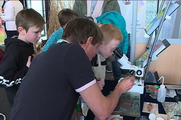 Cet événement, dédié au grand public le samedi 4 mai, a accueilli les scolaires pour des ateliers sur l’observation des grenouilles et des oiseaux ainsi que le cheminement des déchets jusqu’à l’océan.