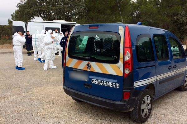 Les gendarmes vont ratisser la zone.