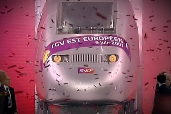 La ligne de TGV Est européenne a été inaugurée en 2007.