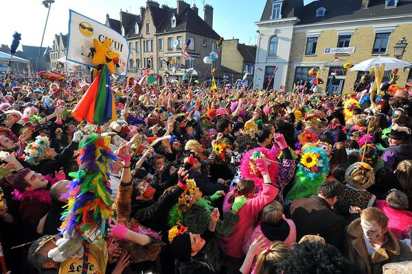 Le carnaval de Bergues en 2012.