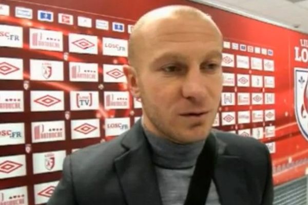 Florent Balmont, à l'issue du match Lille / Toulouse, ce mardi soir. 