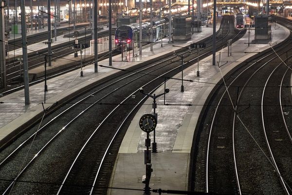 La gare du Nord à Paris le 5 novembre 2019