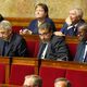 Paul-André Colombani, au côté de Michel Castellani, sur les bancs de l'Assemblée nationale.