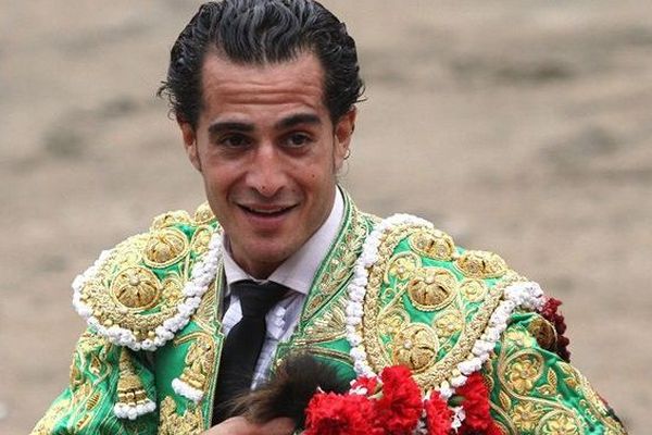 Le matador Ivan Fandino dans les arènes de Lima au Pérou.