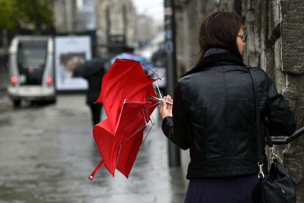 Les accidents de parapluie peuvent arriver