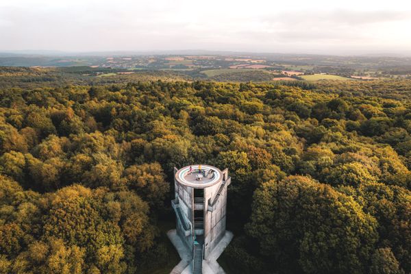 Le mont des avaloirs en Mayenne