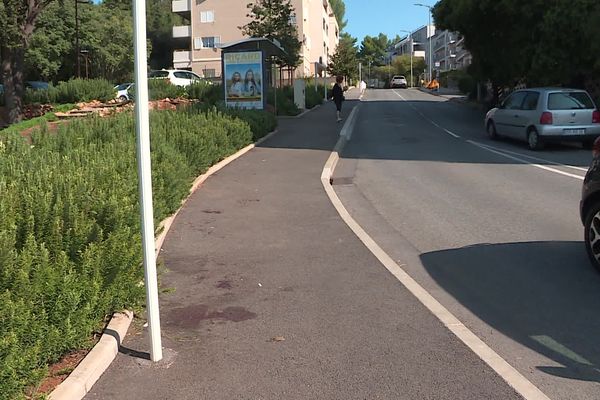 L'agression mortelle a eu lieu chemin des colombes à Antibes, en pleine après-midi.