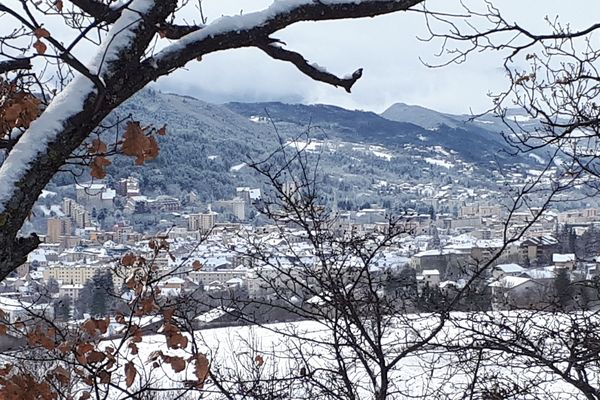 Gap sous la neige