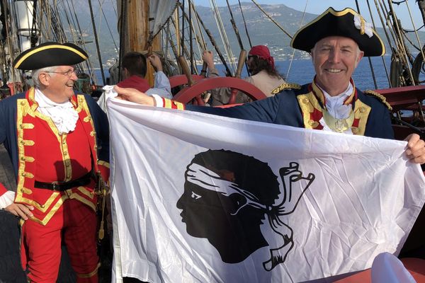 L'Hermione, invitée vedette de Bastia (Haute-Corse)