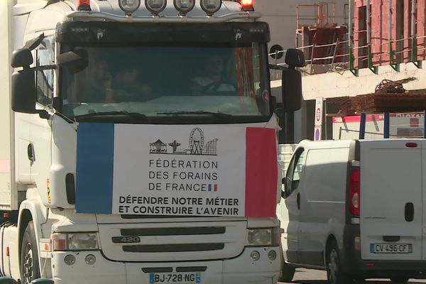 Les forains paralysent le quartier du Zénith à Toulouse