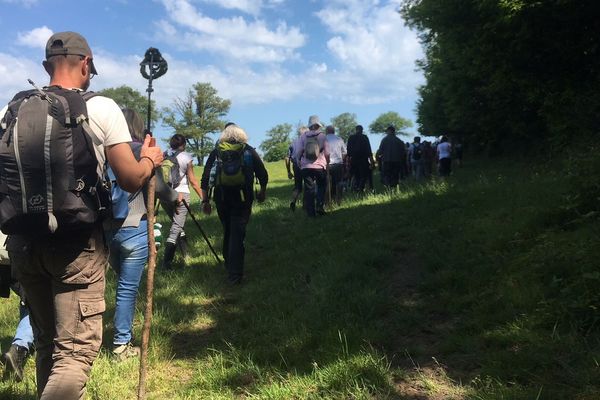 54 kilomètres dans les pas de l'Evêque Saint-Maximin.