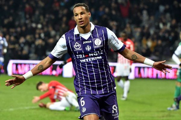 Christopher Jullien après son but contre Nancy.