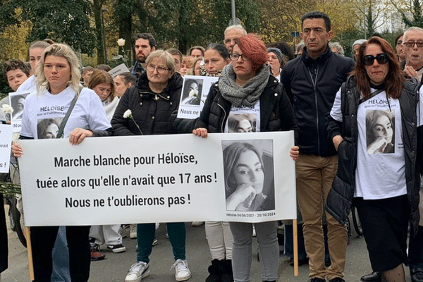 Marche blanche pour Héloïse