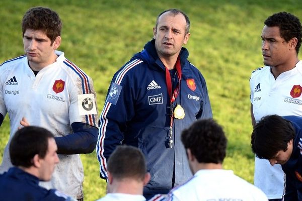 Philippe Saint-André, manager du XV de France