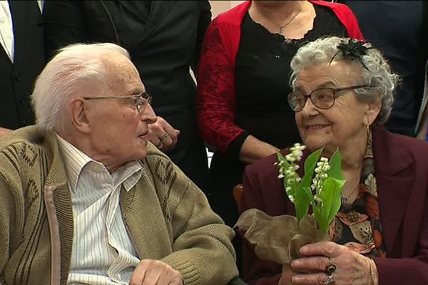 André et Andrée, 75 ans de mariage !