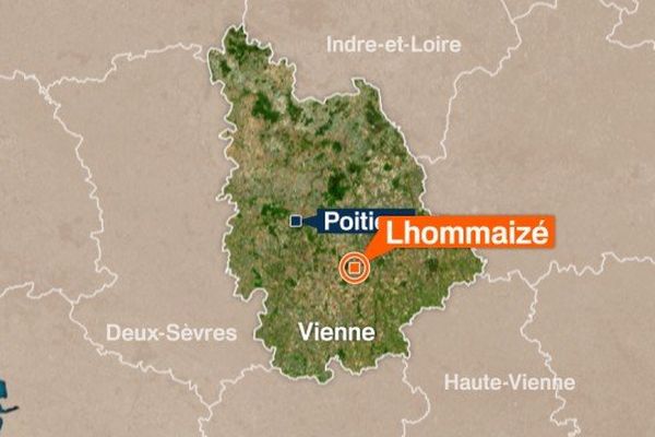 L'accident a eu lieu dans la Vienne sur la commune de Lhommaizé.