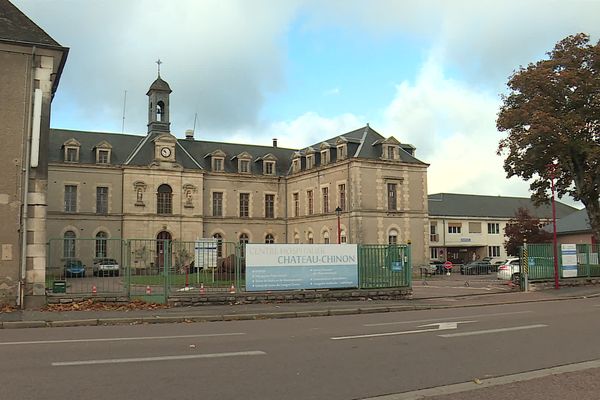 Le Centre Hospitalier de Château-Chinon.