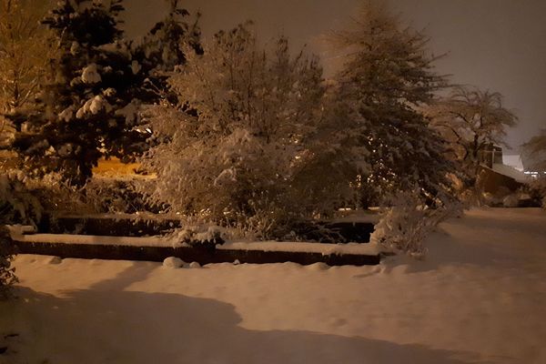 La neige à 6H ce matin