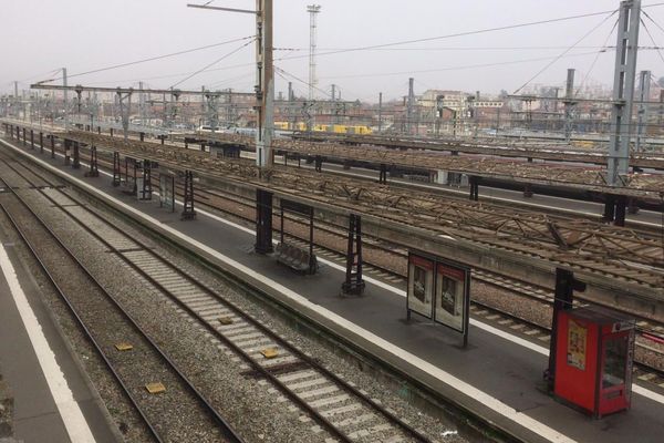 Pas de train en vue à Toulouse Matabiau, vendredi dernier