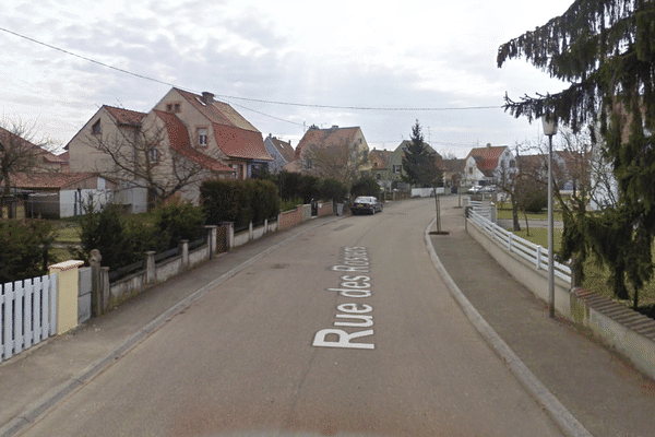 Ce fratricide a eu lieu dans cette rue de la cité minière d'Ensisheim, samedi 23 février