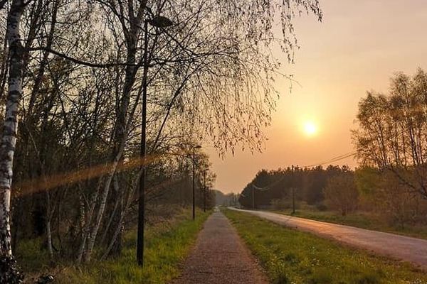 Petit jour lumineux dans la campagne...