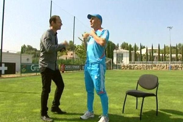 Pour Elie Baup, le nouveau coach des marseillais, l'OM est le premier club de football de France