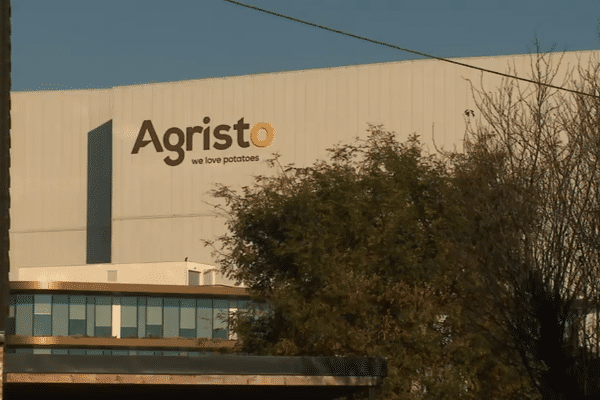 L'usine Agristo de l'autre côté de la frontière