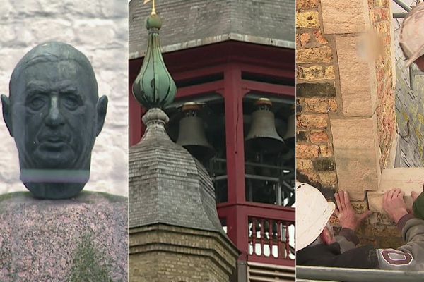 Maison natale Charles de Gaulle à Lille, beffroi de Bergues et hôtel de ville d'Hondschoote : trois projets de rénovation qui font appel ou ont fait appel aux dons privés.