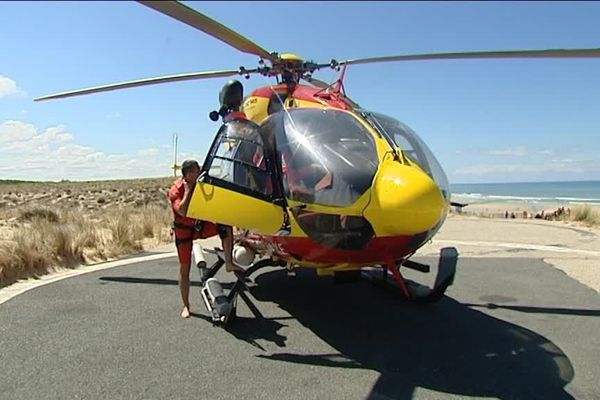 L'hélicoptère de la Sécurité Civile survolera le littoral tout l'été