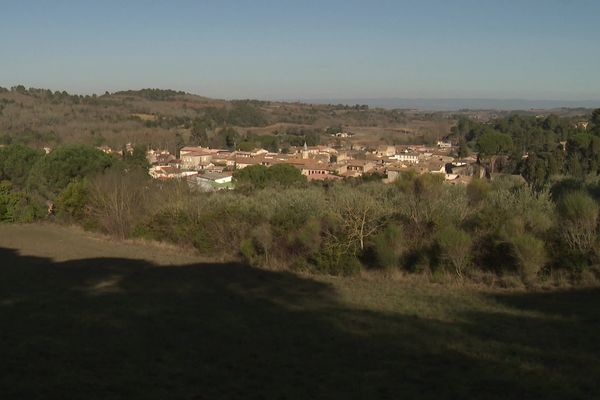 Le village de Verzeille (Aude)