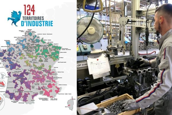 La carte des territoires retenus a été dévoilée ce jeudi.