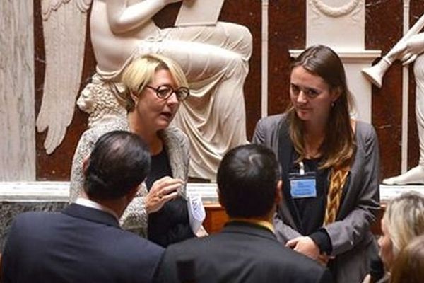 Catherine Beaubatie, député socialiste de Haute-Vienne, à l'Assemblée nationale (illustration)