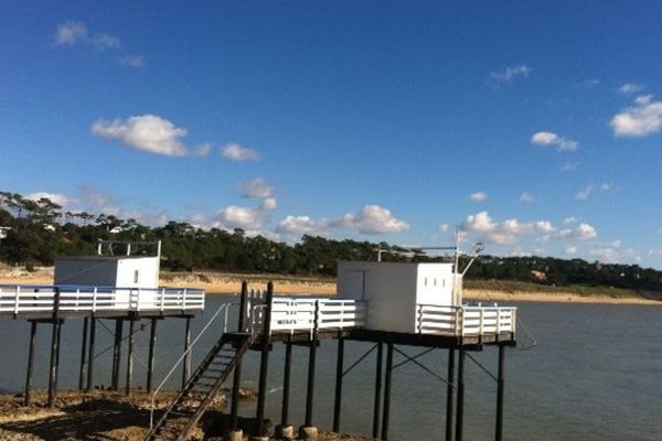 Le littoral atlantique à St-Palais-sur-Mer en Charente-Maritime.