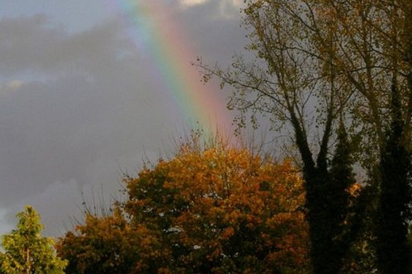 Arc en ciel d'automne