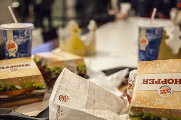 Le Whopper, le burger star de la chaîne de fastfood Burger King.