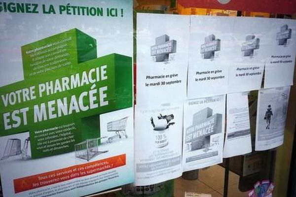 Les pharmaciens en grève demain 30 septembre 20014