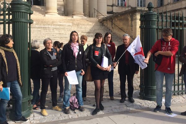 Montpellier - des associations de demandeurs de droit d'asile accusent préfet et cour d'appel de "violations du droit"- 26 octobre 2017.