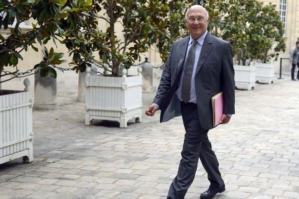 Michel Sapin, à Matignon le 27 août 2013