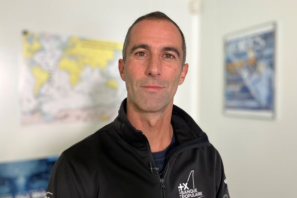 Armel Le Cléac'h, skipper du Maxi Banque Populaire XI sera l'un des favoris de l'Arkéa Ultim Challenge en janvier 2024, après sa victoire dans la Transat Jacques Vabre en novembre 2023.