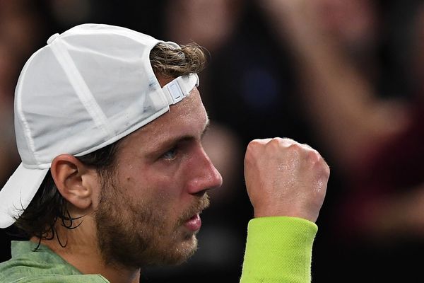 Lucas Pouille a remporté la demi-finale en deux sets. 